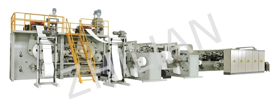 Machine de grande largeur de couche-culotte de bébé de ceinture 	400 PCs /min