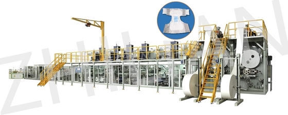 M L machine adulte 200m/minute de couche-culotte de XL