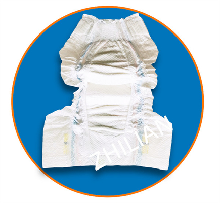 Pleine machine élastique 450ppm de couche-culotte de bébé de ceinture à 600ppm