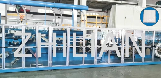 Machine de sous-tapis d'allaitement jetable 200m/min 350 m/min