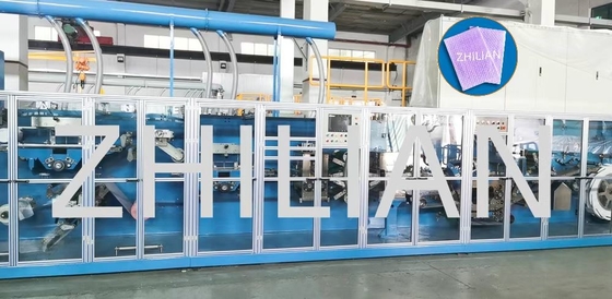 Protections sanitaires automatiques fabriquant la machine jetable d'Underpad de machine