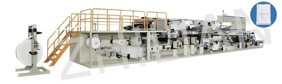 Machine 200 m/min 350 m/min d'Underpad de feuille d'hôpital
