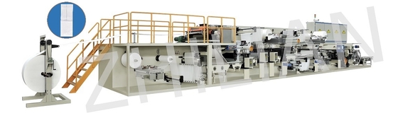 machine 170 m/min 300 m/min de feuille d'hôpital de 800mm 1000mm