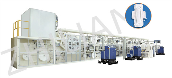 220mm 430mm Ladies Pad Making Machine Machine automatique de protection sanitaire