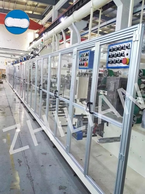 machine 1600pcs/min de fabrication de serviette hygiénique de mini femmes de 170mm 210mm