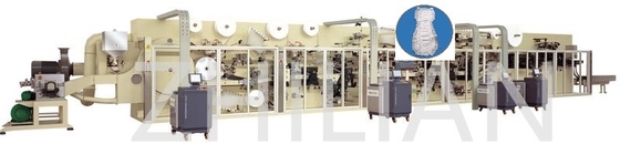 Machine à couches pour adultes jetables pour incontinence 150 pièces/minute