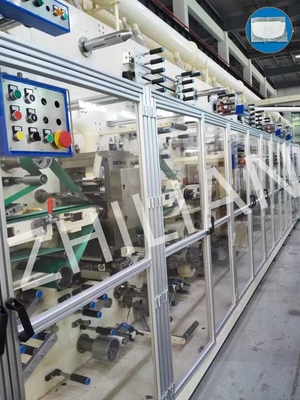 Machine à emballer simple de machine de coussin de sein jetable de ruban élastique