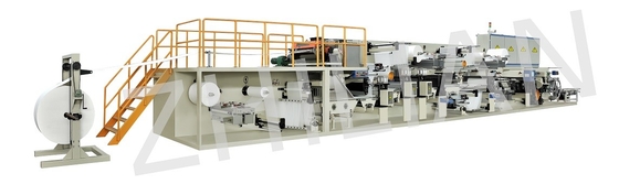 drap de feuille d'hôpital de longueur de 500mm faisant la machine 170 m/minute