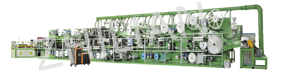 NB / S / M I Type Machine à couches pour bébé 450pcs / Min